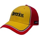 HAT CAP NASCAR RCR YELLOW RED BLACK CHEERIOS CEREAL RACING #33 CLINT BOWYER MESH