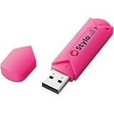 ELECOM USB������ Stylo (�X�e�B��) / �s���N 4GB MF-AWU204GPN