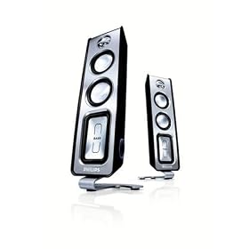 Philips MMS321 2.0 End Speaker System - 60W