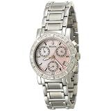 Pink Watch With Diamonds, Bulova Womens Diamond Chronograph Watch