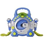 Tragbarer Kinder-CD-Player mit zwei Mikrophonen: Discman