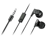 Motorola 98878N In-Ear Stereo Headset EH20 for all 3.5mm Stereo Handsets - 1 Pack - Retail Packaging - Black
