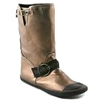 Bronze Pu Sugar Boots