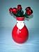 Red Sweetheart Roses Solid Milk Chocolate