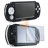 Black Skin Case +LCD Screen Protector for SONY PSP 3000