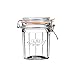 Kilner Glassware Facetted Clip Top Jar, Airtight Seal for Pickling, Preserving and Storing, 15-Fluid Ounces