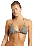 Echo Design Women's Cheetah Bikini Top