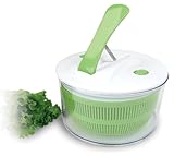 Starfrit Gourmet 80762-006-0000 Large Lever Operated Salad Spinner