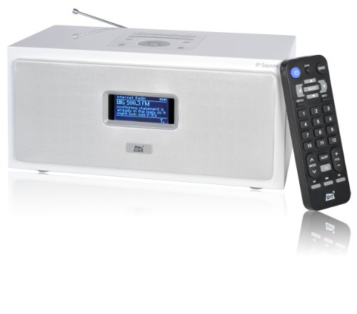 Dnt IP Square Internetradio weiß