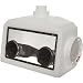 Bel-Art 500282000 Scienceware Polyethylene Portable Glove Box System with Acrylic Gasketed Door, White, 27" W x 22" H x 13" D