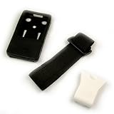 Silicone Skin for Iriver E100 8 Gb 4 Gb Multimedia Player + Armband + Removable Beltclip + Screen Protector Kit (Black)