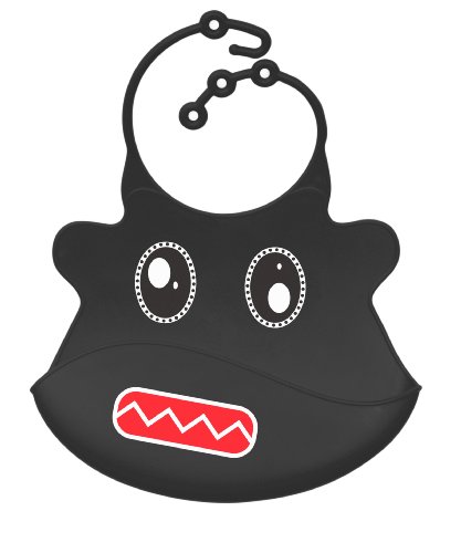 Ulubulu Silicone Bib, B.O.T Robot