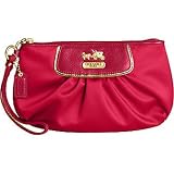 AUTHENTIC COACH AMANDA SATIN CAPACITY LARGE WRISTLET 42032 (Magenta)