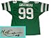 Mark Gastineau New York Jets Autographed Throwback Green Jersey