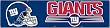 New York Giants 8 Foot Applique and Embroidered Banner NFL Football Fan Shop Sports Team Merchandise