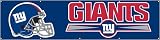 New York Giants 8 Foot Applique and Embroidered Banner NFL Football Fan Shop Sports Team Merchandise