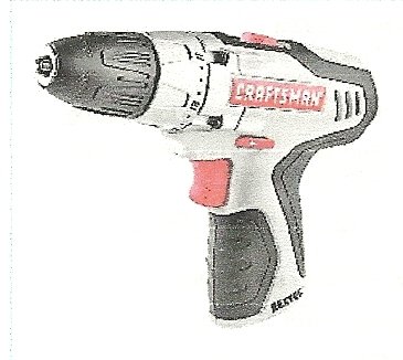 Craftsman 12 Volt Nectec 3/8 Drill