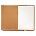 Quartet Dry Erase Board & Cork Board Combination, 3 x 2', Oak Finish Frame (S553)