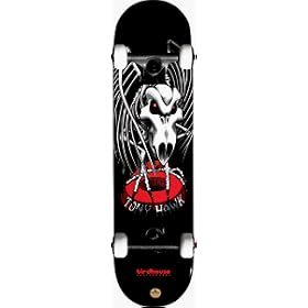 Birdhouse (CPX1046) Tony Hawk Falcon 4 Series 7.25-Inch Mini Complete Skateboard (Black) by
