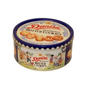 Danisa Butter Cookies 16 oz Festive Tin: Ama