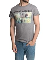 Esprit Camiseta Manga Corta (Gris)