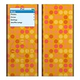 Orange Dots Design Decal Skin Sticker for Apple iPod nano 2G (2nd Generation) 2GB/ 4GB/ 8GB Player