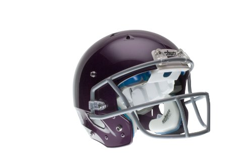 Schutt Youth Recruit Hybrid Football Helmet without Faceguard (Purple, X-Large) On Sale