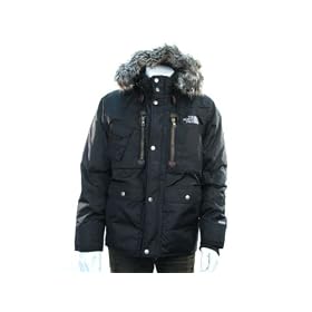 The North Face Mens Black Potrero Insulated Parka Jacket by The North Face