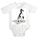 Onesie with cormorant, shore, seabird, coast, bird