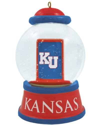 Champion Treasures NCAA Kansas Jayhawks Mini Waterball Ornament