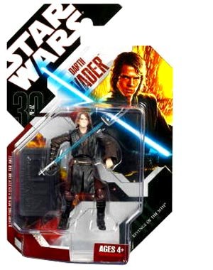 Childrens Toyshop  Toys : Star Wars 30th Anniversary 2008 #02 Darth Vader Action Figure