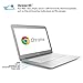 HP Chromebook 14-ak010nr 14-Inch Laptop (Intel Celeron, 2 GB RAM, 16 GB SSD)