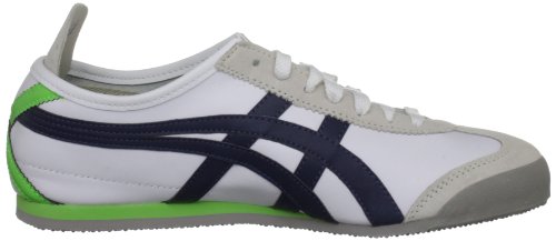 Onitsuka Tiger Unisex-Adult Mexico 66 White/Dark Navy Trainer HL7C2 0151 7 UK