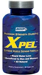 MHP Xpel Maximum Strength Diuretic, Capsules , 80 capsules