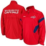 Washington Capitals Red Center Ice 1/4 Zip Hot Jacket (Large)
