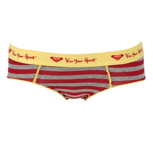 Roxy Damen Unterw&auml;sche Shorty Bikini Stripes, wrd banzai str, 34-36 (S), XMWUW062-