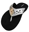 Speedo Girls Silver Flip Flops Size 2