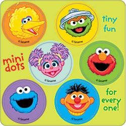 Sesame Street Stickies Pack of 30
