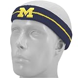 Nike Michigan Wolverines Navy Blue Game On Headband