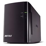 Buffalo Technology DriveStation Duo 2 TB (2 x 1 TB) USB 2.0/eSATA Desktop RAID Dual Hard Drive HD-WL2TSU2R1 (Black)
