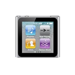 Apple iPod nano MP3-Player (Multi-touch Display) silber 8 GB (NEU)