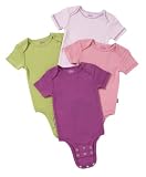 Disney Cuddly Bodysuit - Winnie The Pooh Nature Solids 4-Pack