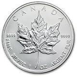 2011 Canada (1 Oz) Silver Maple Leaf, Coin
