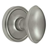 Grandeur GS10-GEOEDN-SN Georgetown Rosette with Eden Prairie Knob, Passage, Satin Nickel Finish
