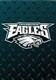Philadelphia Eagles 60x80 Royal Plush Raschel Throw Blanket - Diamond Plate Style