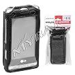 Black Neoprene Custom Carring Case with Removalble Swivel Belt Clip for Verizon LG Dare (VX-9700)