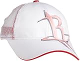 NBA Women's Slouch Adjustable Mesh Back Hat - Er43W, Houston Rockets, One Size , Houston Rockets , White