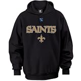 New Orleans Saints Black Critical Victory III Hoody Sweatshirt