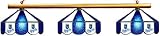 Kansas City Royals Pool Table Light - Stained Glass Shades