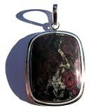 Eudialyte, Stone Of the Heart Pendant Set In .925 Sterling Silver